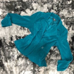 ❤️ELEMENTZ TEAL BLAZER SUIT JACKET TOP OUTERWEAR❤️